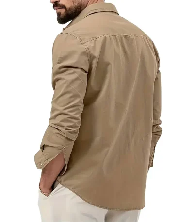 aFetch Western Multi Pocket Work Shirt Back