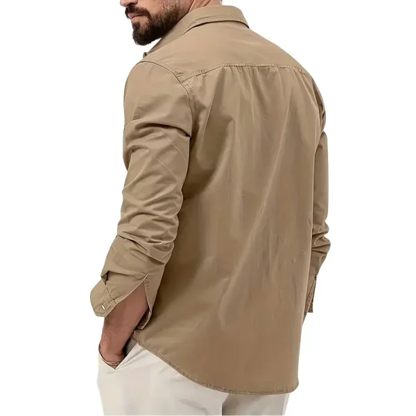 aFetch Western Multi Pocket Work Shirt Back