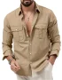 aFetch Western Multi Pocket Work Shirt Front